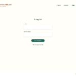 Maquette login page sophie bluel