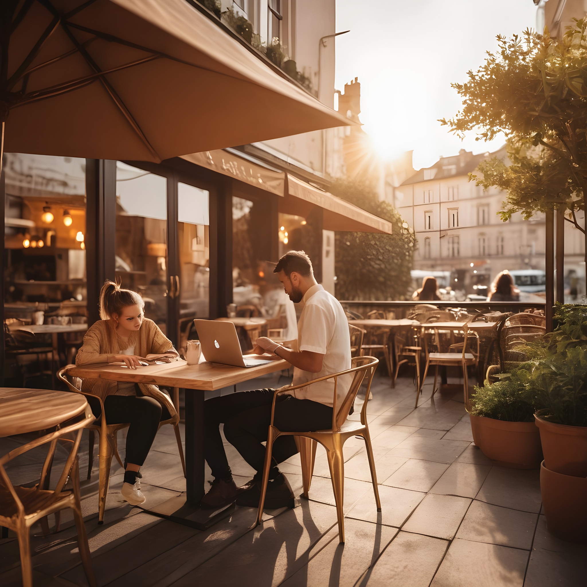 Rendez vous pro en terrasse