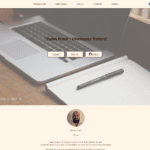 Portfolio développeur 1